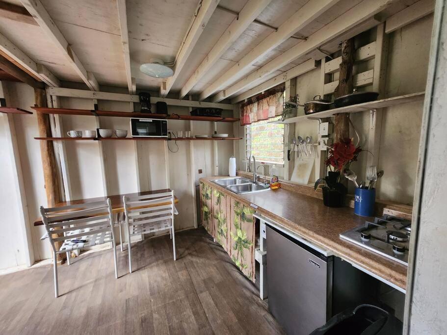 Cabin 2-Rustic Private Stay Near Volcano National Park Fern Forest Buitenkant foto